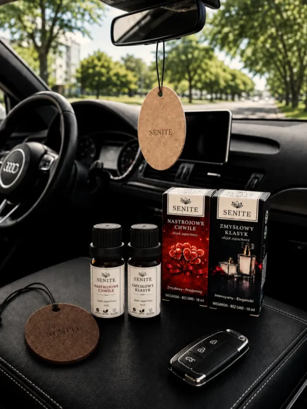 Perfumowany zestaw do auta